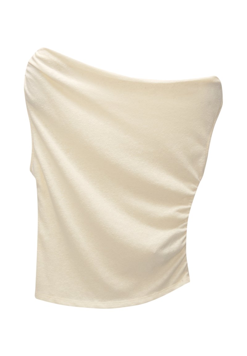 PULL&BEAR PULL&BEAR ASYMMETRIC RUSTIC - Top - beige Meist gekauft