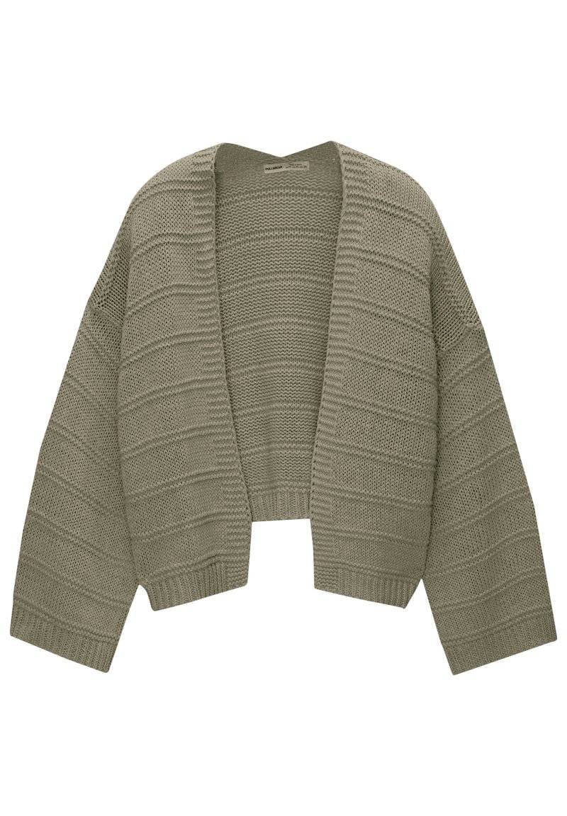 PULL&BEAR PULL&BEAR Cardigan - khaki Blitzverkäufe
