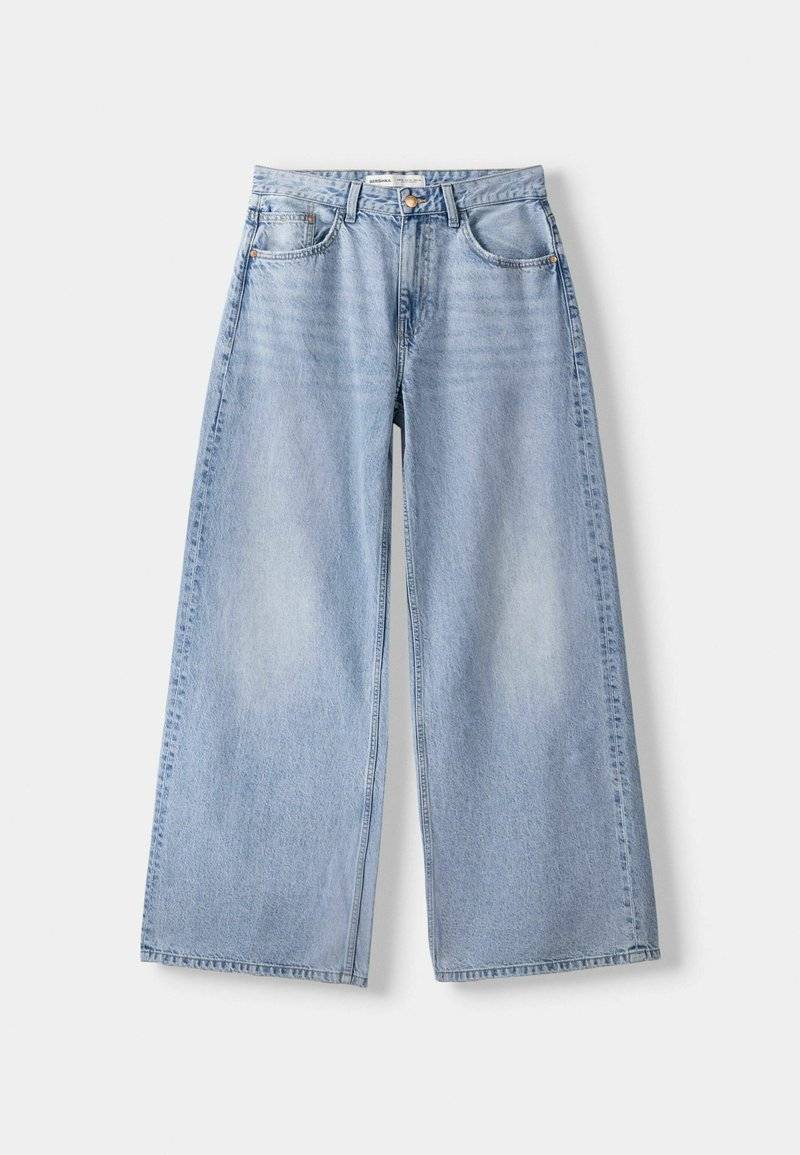 Bershka Bershka WIDE-LEG - Relaxed fit jeans Online
