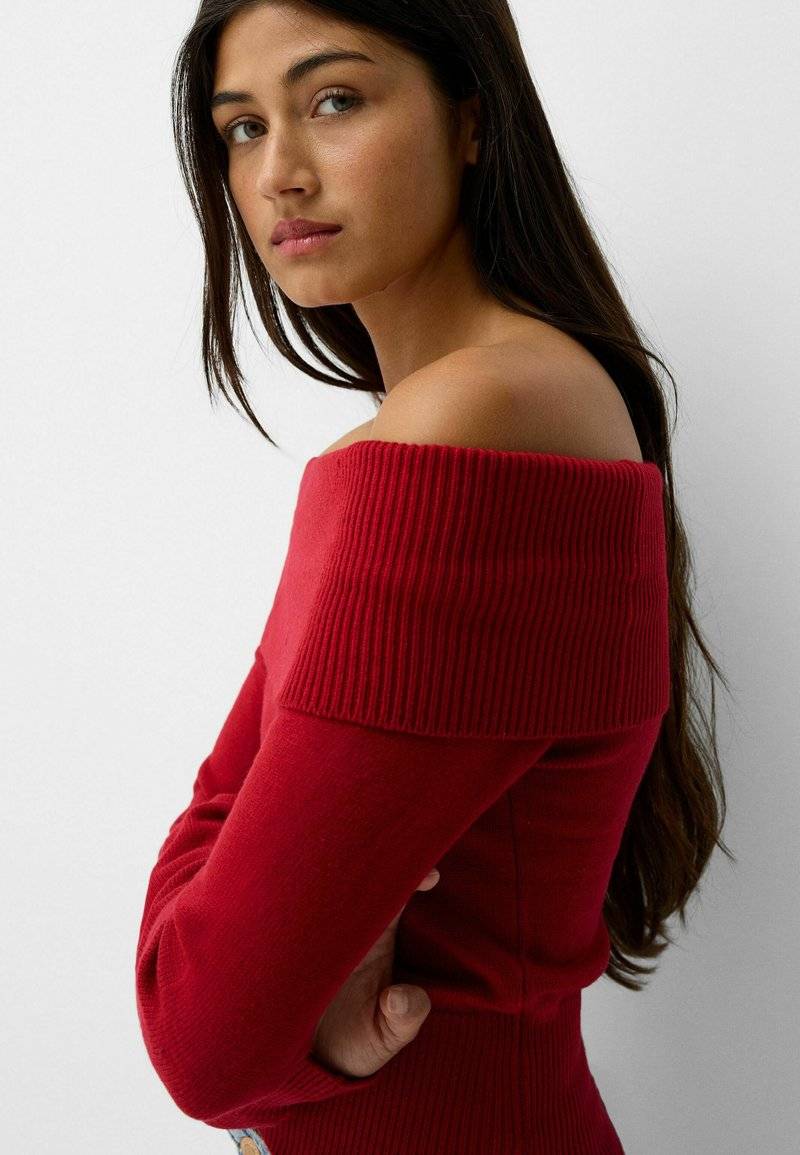 Bershka Bershka Jumper - red Hotsell
