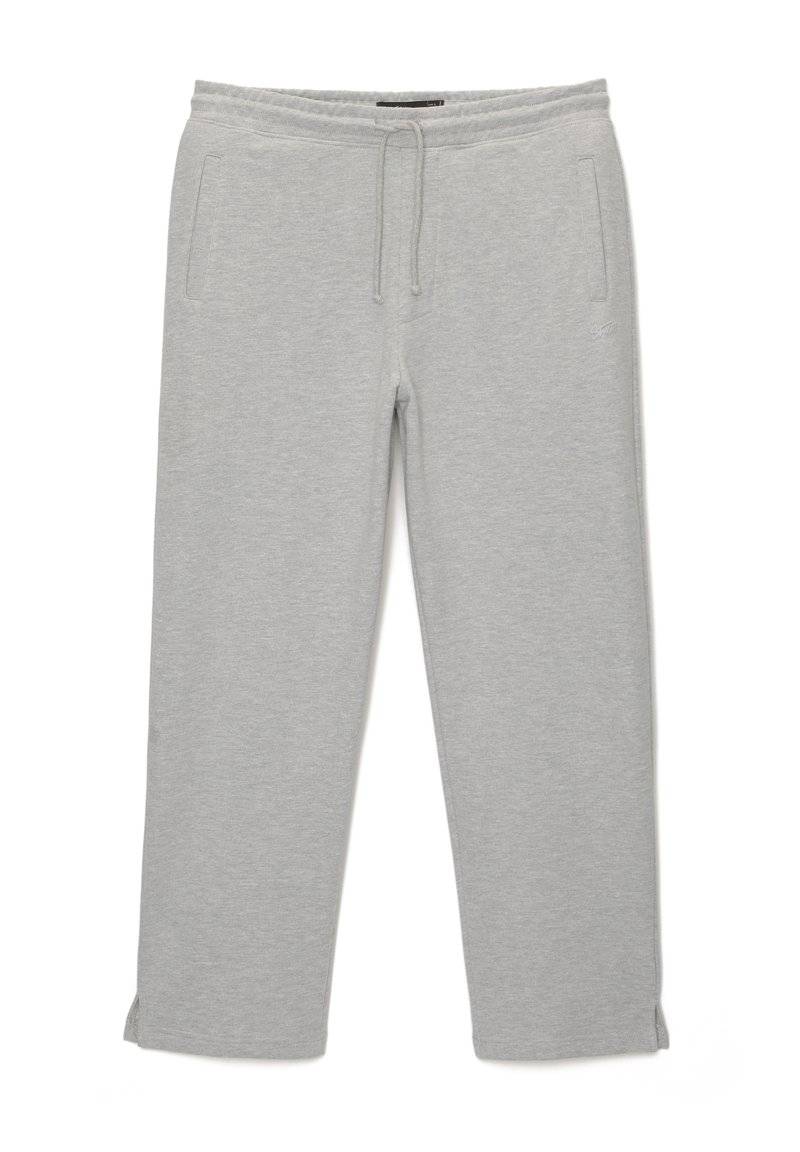 PULL&BEAR PULL&BEAR WIDE JOGGERS - Tracksuit bottoms - light grey im Angebot