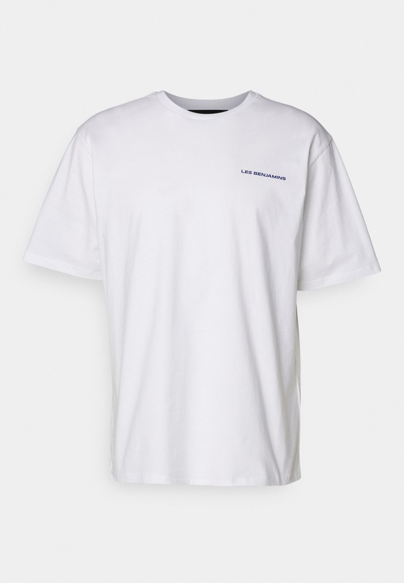 Les Benjamins Les Benjamins RELAXED TEE UNISEX - Print T-shirt - white Schlussverkauf