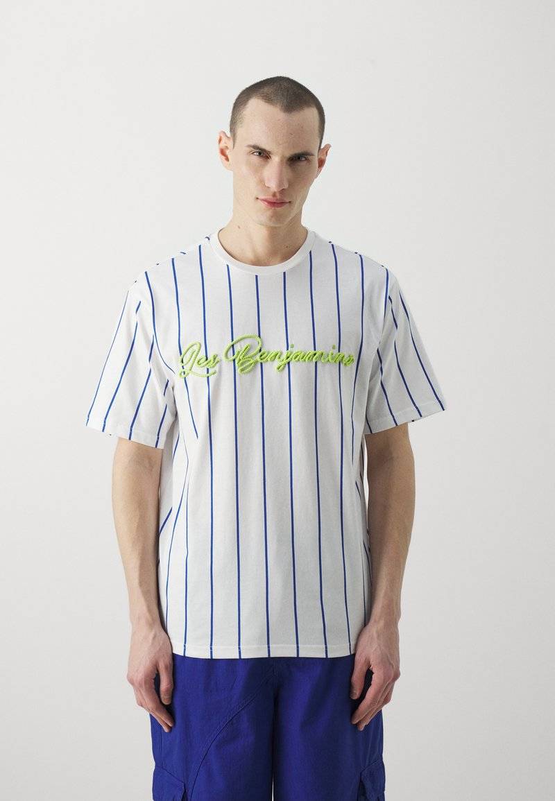 Les Benjamins Les Benjamins TEE UNISEX - Print T-shirt - white Günstiger Verkauf