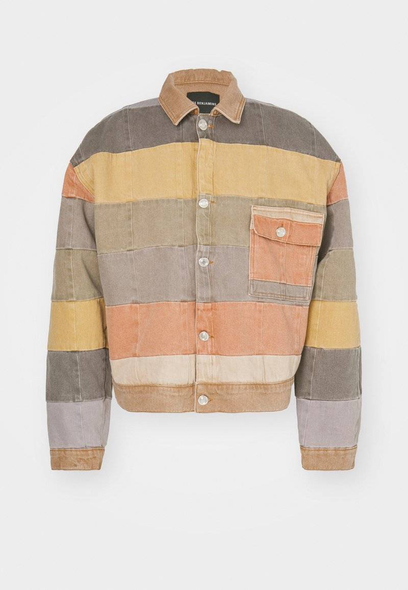 Les Benjamins Les Benjamins UNISEX - Denim jacket - brown Fabrikverkauf