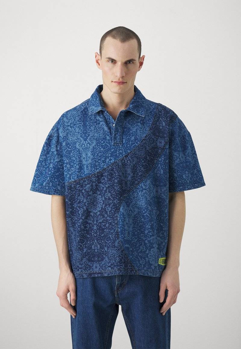 Les Benjamins Les Benjamins TEE UNISEX - Button-down blouse - blue Blitzverkäufe
