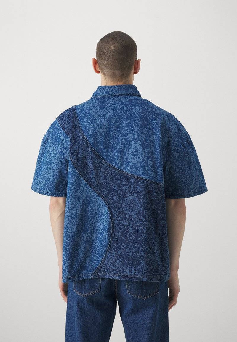Les Benjamins Les Benjamins TEE UNISEX - Button-down blouse - blue Blitzverkäufe