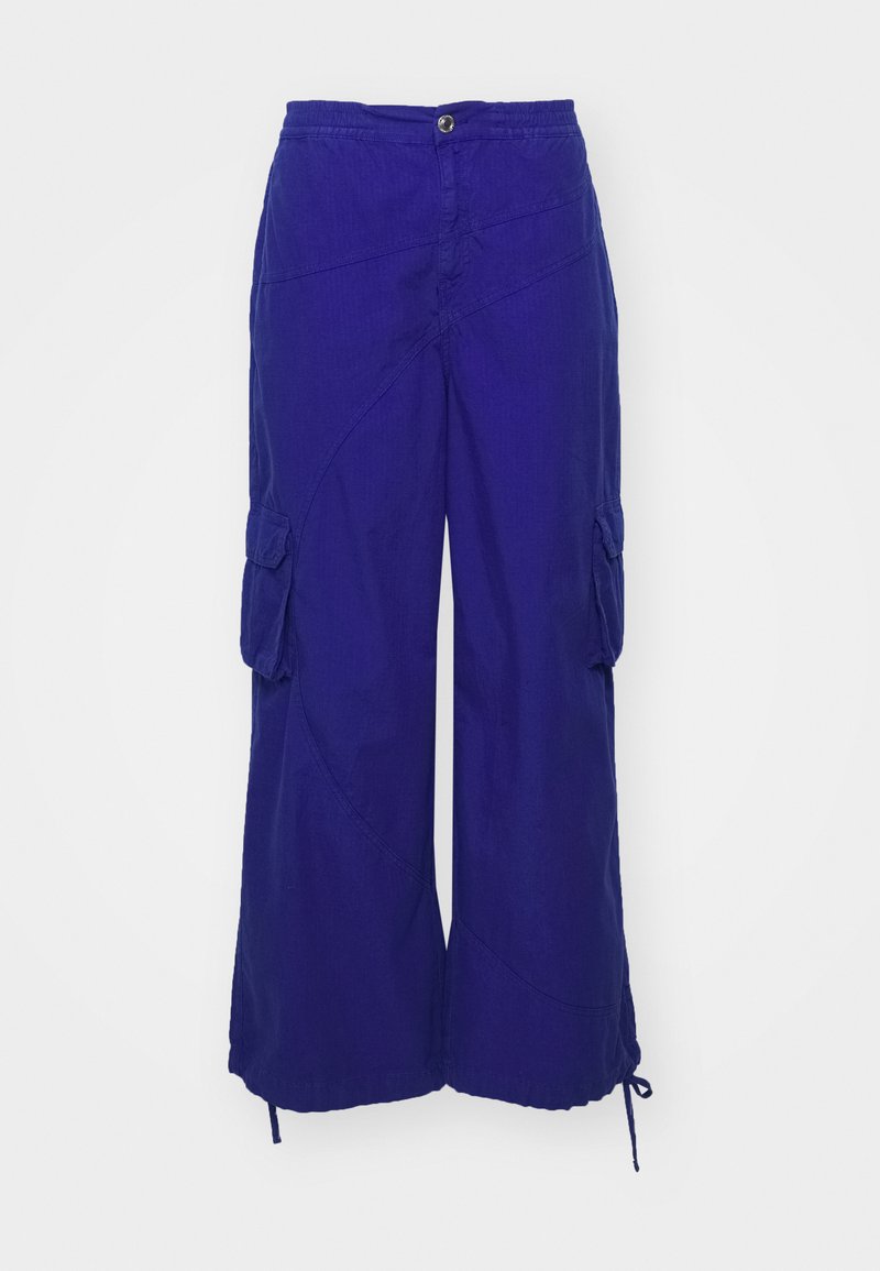 Les Benjamins Les Benjamins PANT UNISEX - Cargo trousers - blue im Angebot