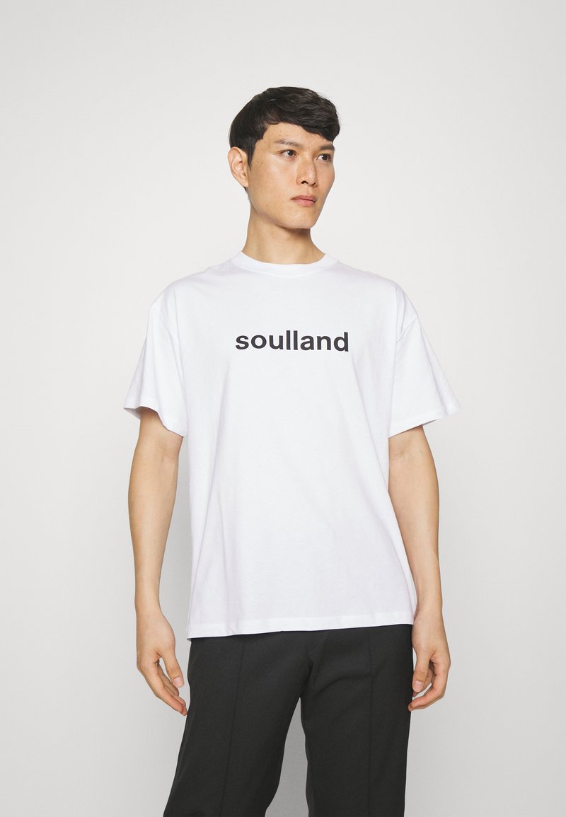 Soulland Soulland OCEAN UNISEX - Print T-shirt - white