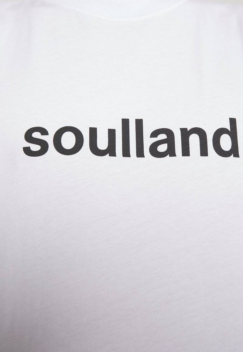Soulland Soulland OCEAN UNISEX - Print T-shirt - white Blitzverkäufe