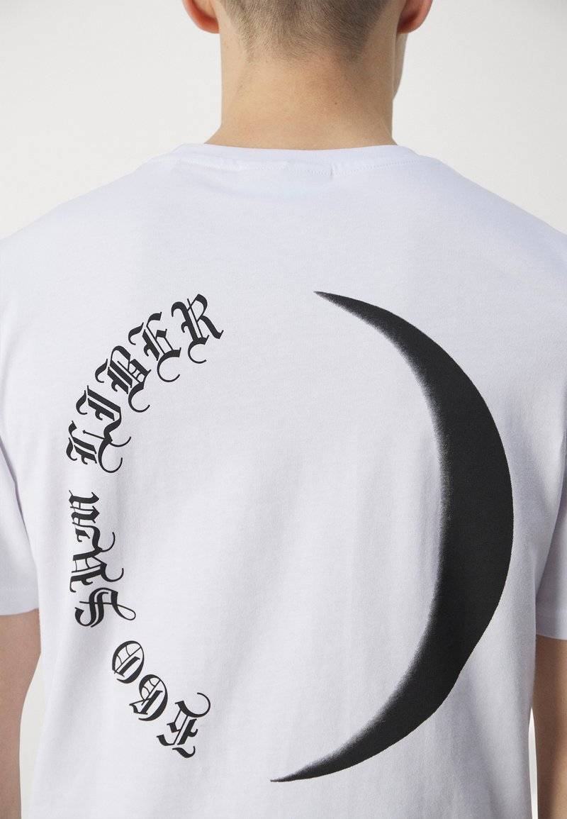 Han Kjøbenhavn Han Kjøbenhavn SHADOWS MOON REGULAR TEE UNISEX - Print T-shirt - white im Angebot