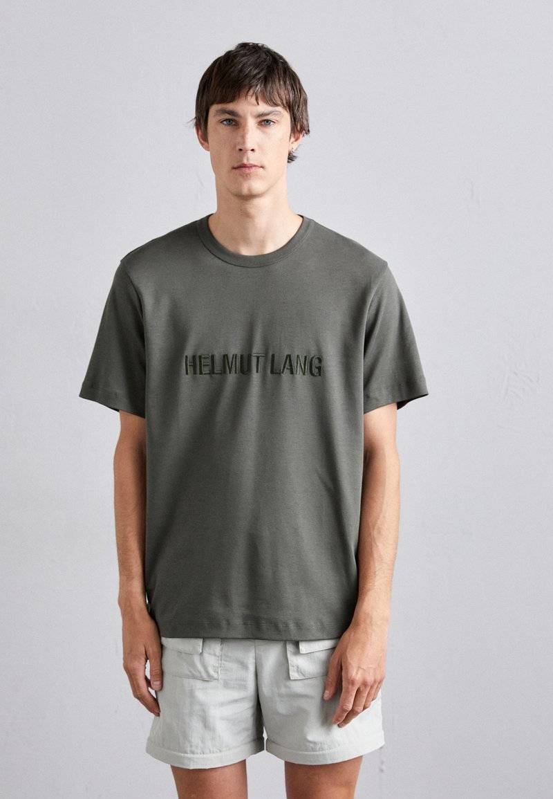 Helmut Lang Helmut Lang LOGO TEE EVER UNISEX - Print T-shirt - graphite