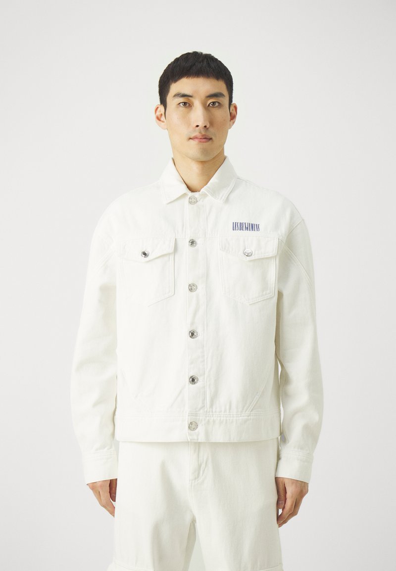 Les Benjamins Les Benjamins JACKET UNISEX - Denim jacket - white