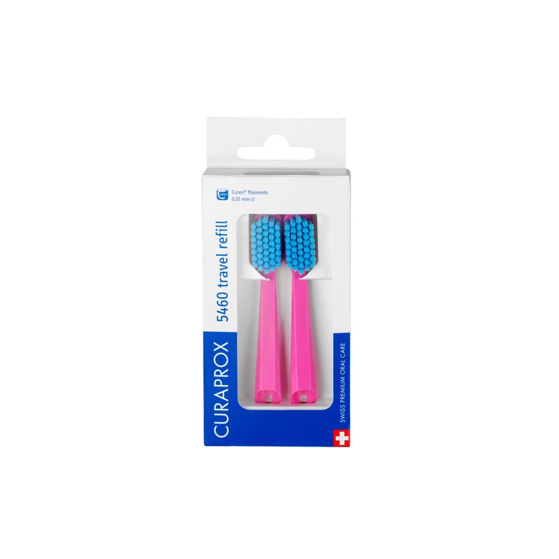 Curaprox Curaprox CS 5460 REFILL FOR TRAVEL SET - Dental care tool - pink im Angebot