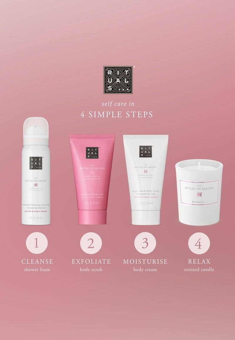Rituals Rituals FOAMING SHOWER GEL TRAVEL SIZE THE RITUAL OF SAKURA - FLORAL - CHERRY BLOSSOM & RICE MILK - Shower gel Günstiger Verkauf
