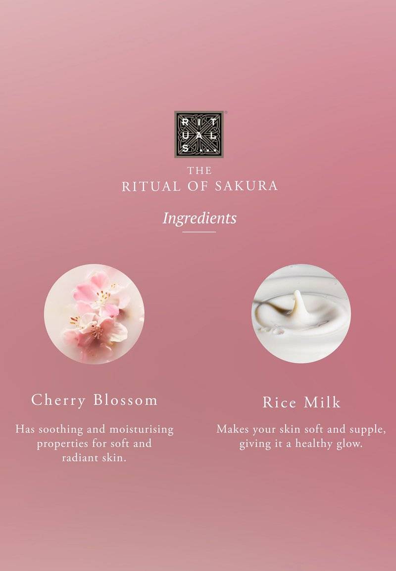 Rituals Rituals FOAMING SHOWER GEL TRAVEL SIZE THE RITUAL OF SAKURA - FLORAL - CHERRY BLOSSOM & RICE MILK - Shower gel Günstiger Verkauf