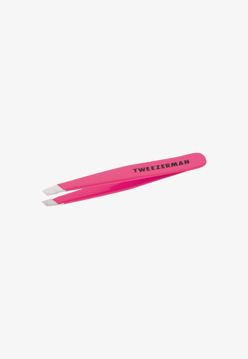 TWEEZERMAN TWEEZERMAN MINI SLANT TWEEZER - Hair removal tool - pink