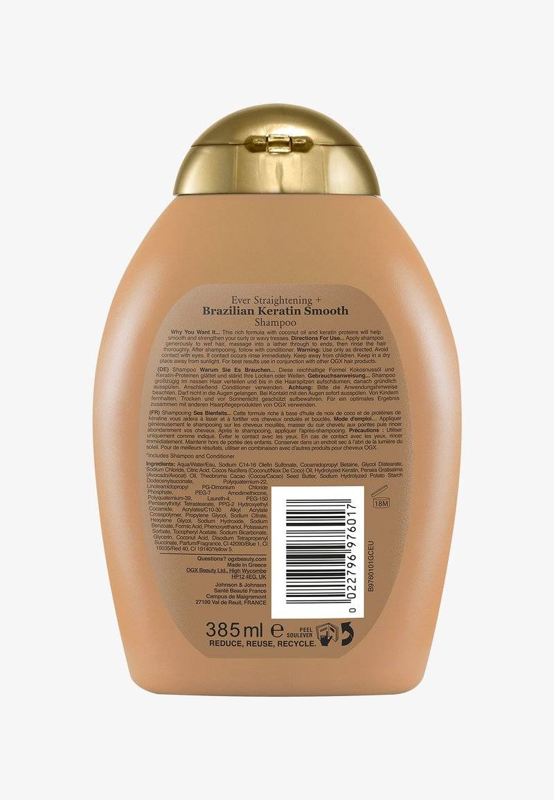 ogx ogx OGX EVER STRAIGHT BRAZILIAN KERATIN THERAPY SHAMPOO - Shampoo Online