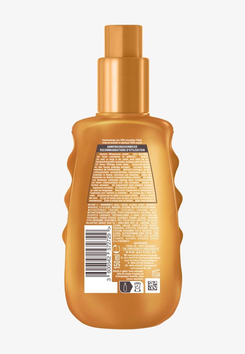 Garnier Garnier AMBRE SOLAIRE IDEAL BRONZE MILK-IN-SPRAY SUN PROTECTION SPF 50 - Sun protection Outlet