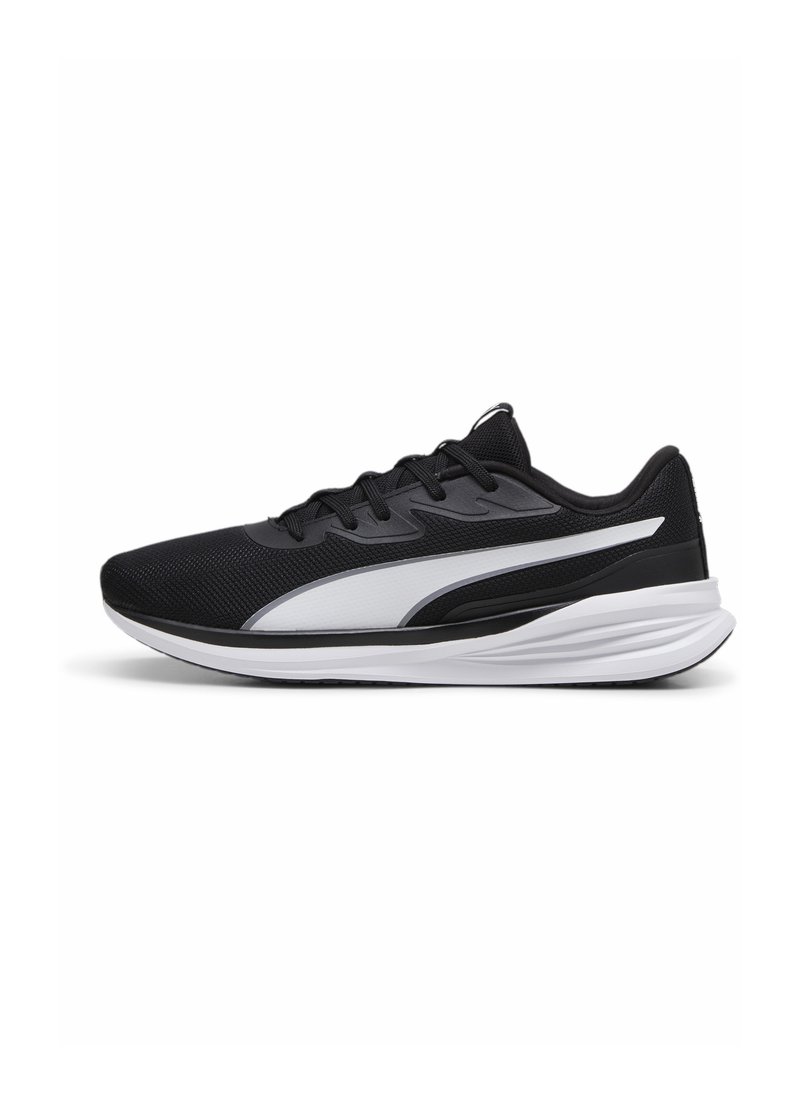 Puma Puma NIGHT RUNNER - Stability running shoes - black white