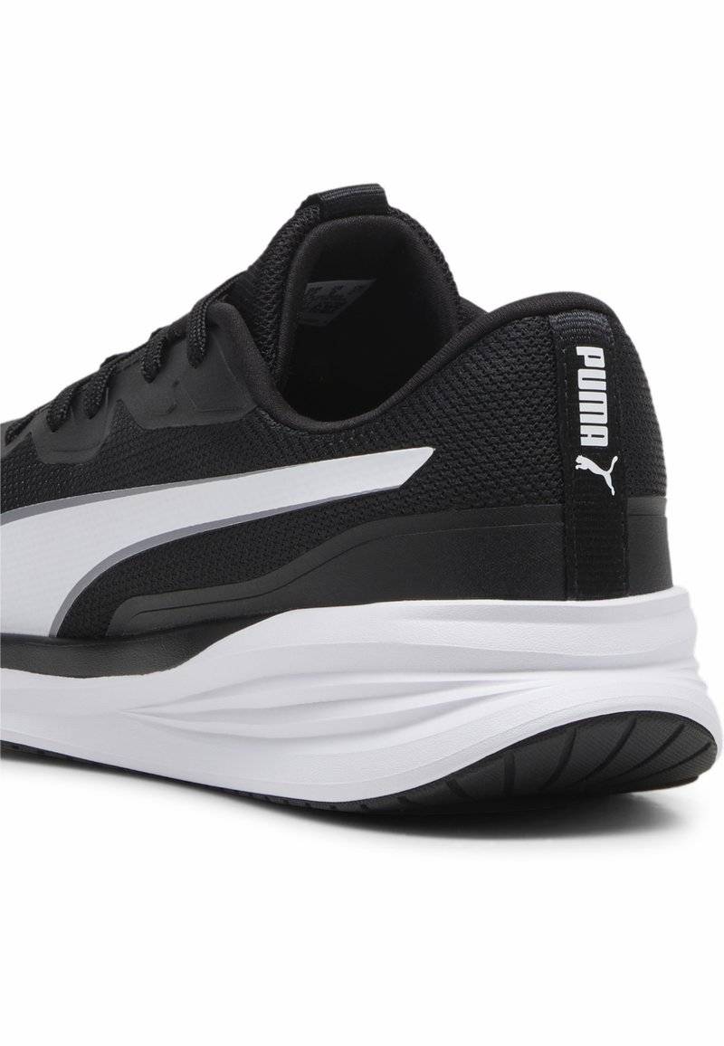 Puma Puma NIGHT RUNNER - Stability running shoes - black white Kostenloser Versand international