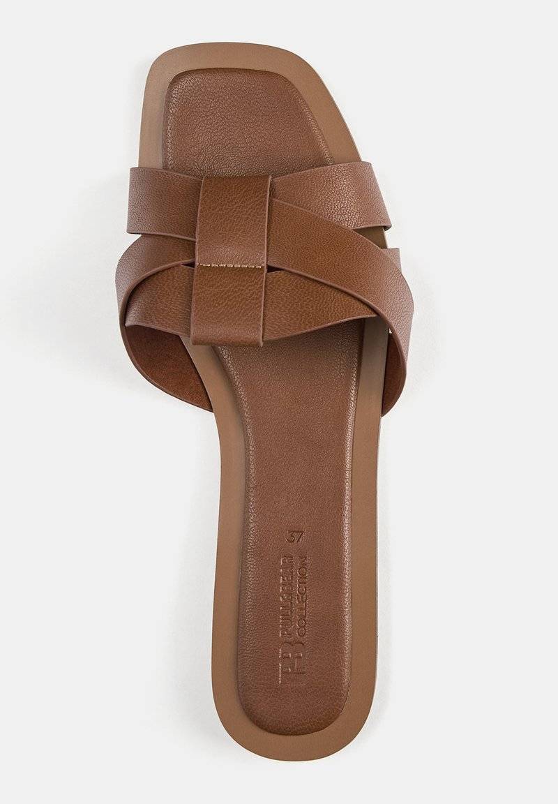 PULL&BEAR PULL&BEAR FLAT - Mules - brown Auslauf