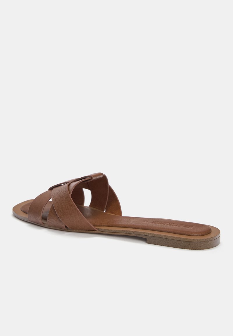 PULL&BEAR PULL&BEAR FLAT - Mules - brown Auslauf