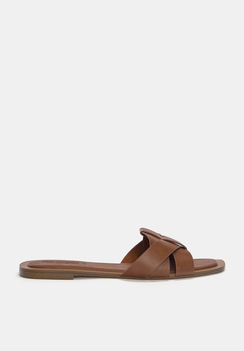 PULL&BEAR PULL&BEAR FLAT - Mules - brown Auslauf