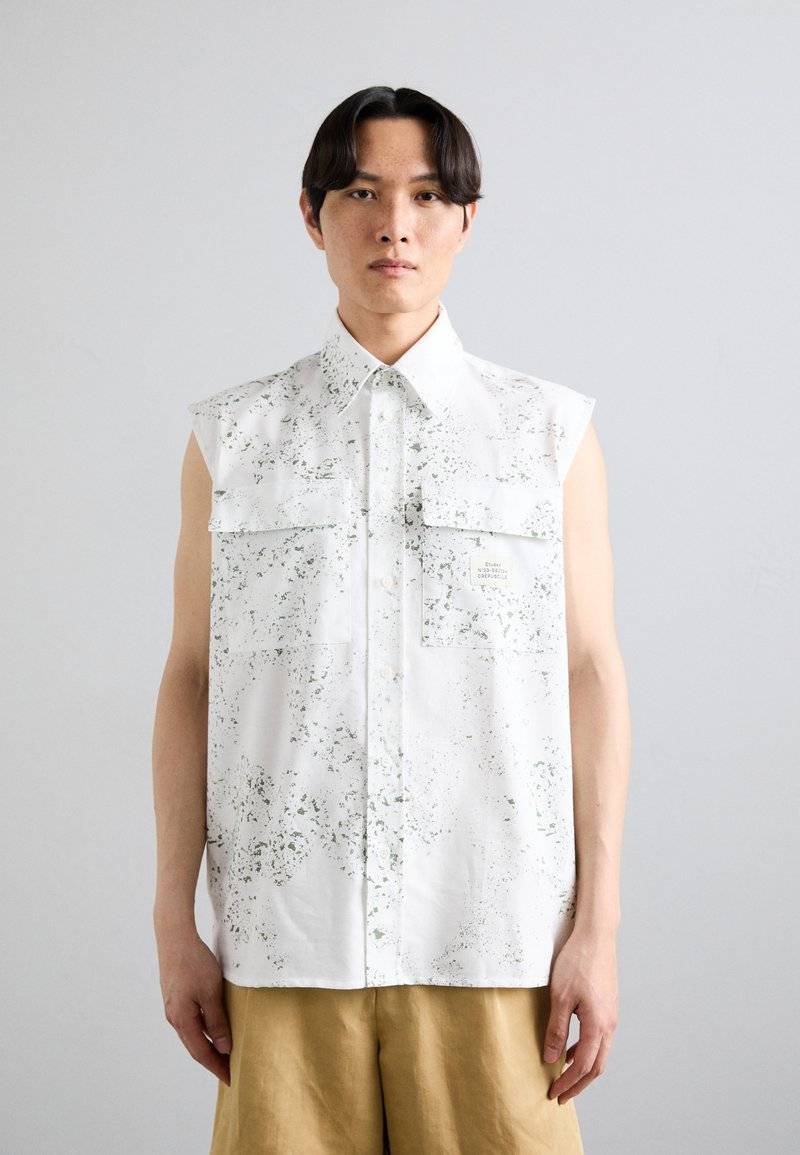 Études Études ALL DRIPS UNISEX - Button-down blouse - white