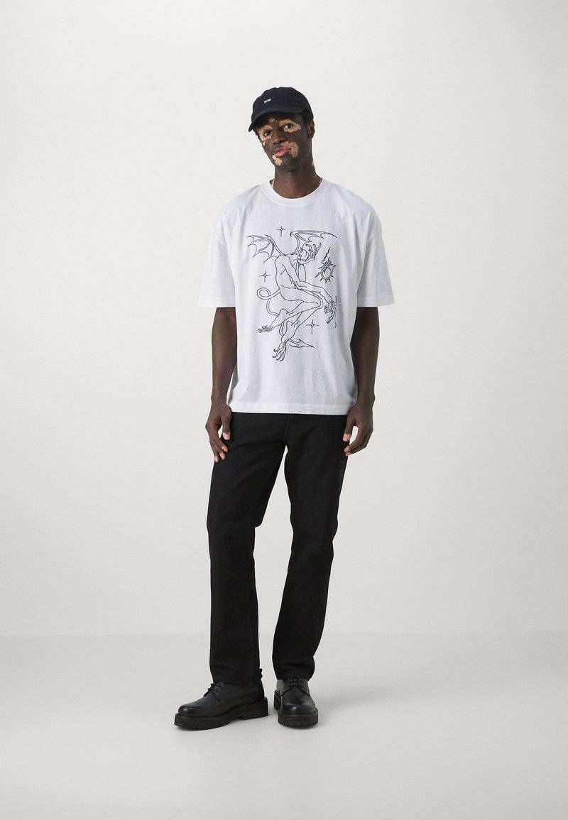 Études Études SPIRIT GUARDIAN UNISEX - Print T-shirt - white