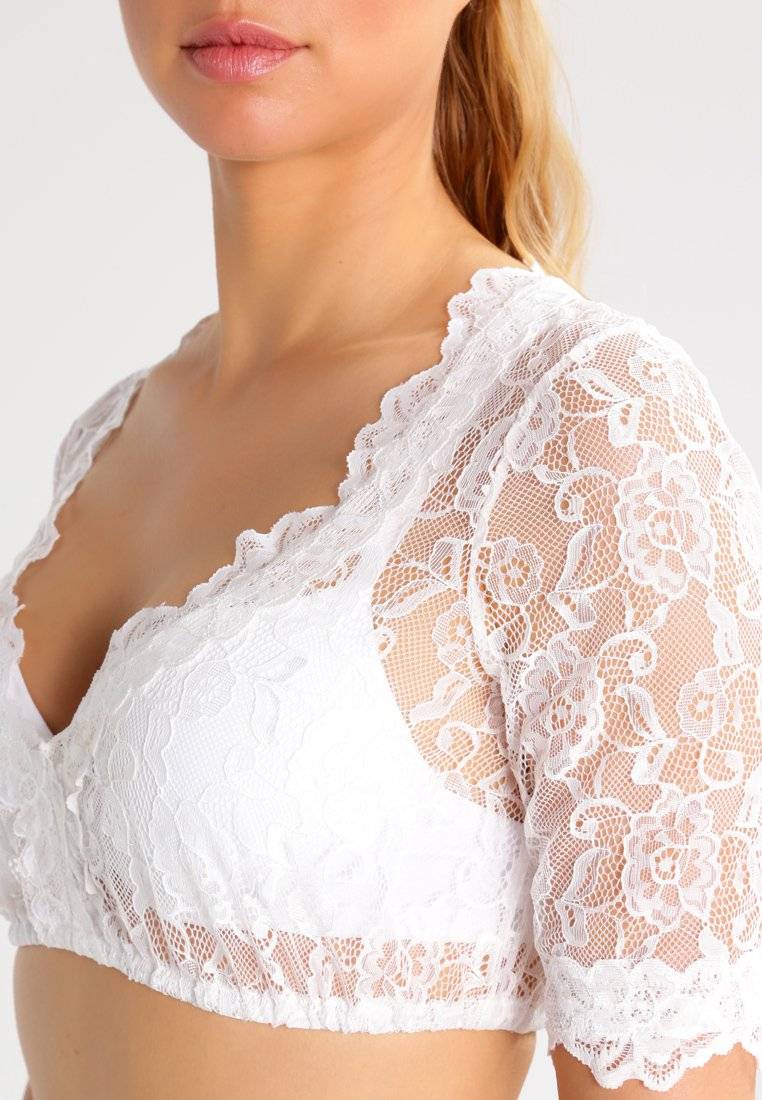 Krüger Dirndl Krüger Dirndl CASSANDRA - Blouse - ecru Outlet