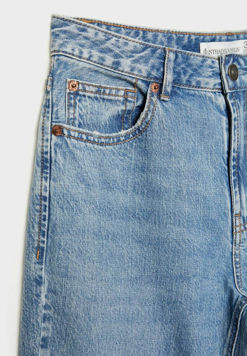 Stradivarius Stradivarius VINTAGE - Straight leg jeans - light blue denim Günstiger Verkauf