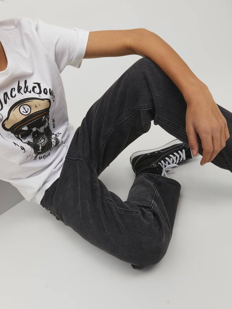 Jack & Jones Junior Jack & Jones Junior JJICHRIS JJORIGINAL - Relaxed fit jeans - black denim Online