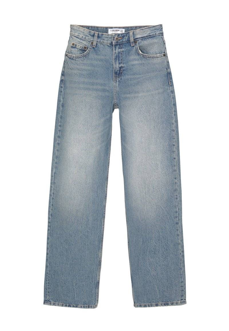 PULL&BEAR PULL&BEAR MID - Straight leg jeans - stone blue denim Outlet