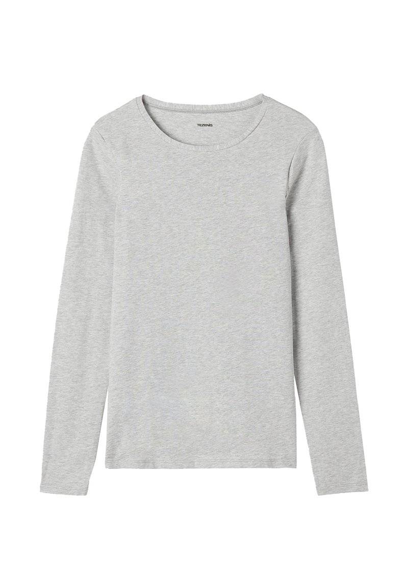 Tezenis Tezenis STRETCH ROUND-NECK - Long sleeved top - grigio melange chiar Hotsell