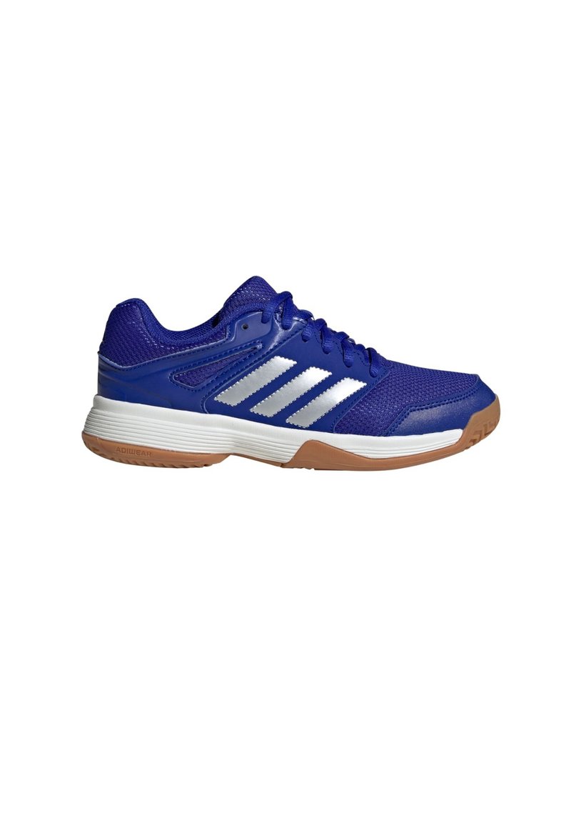 adidas Performance adidas Performance SPEEDCOURT INDOOR KIDS - Stability running shoes - lucid blue silver metallic gum