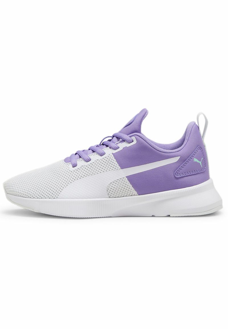 Puma Puma FLYER RUNNER JR UNISEX - Neutral running shoes - lavender alert white silver mist