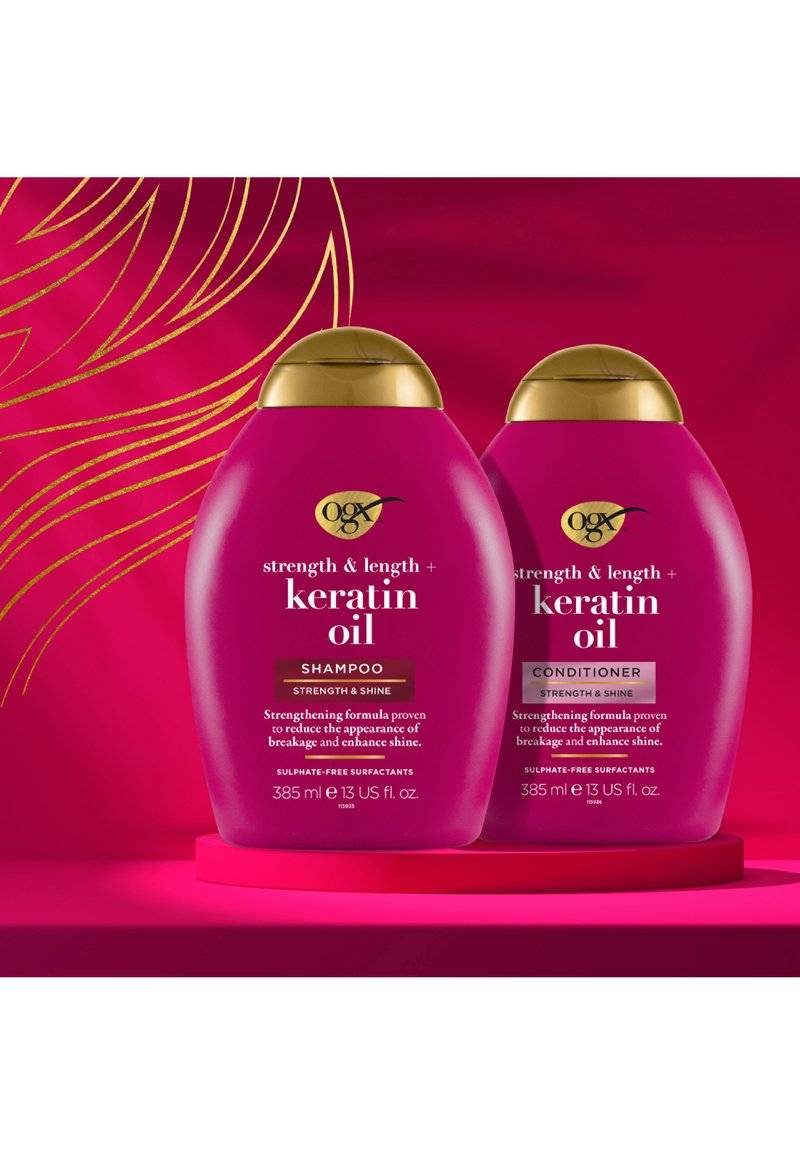 ogx ogx OGX ANTI BREAKAGE KERATIN OIL SHAMPOO - Shampoo Günstiger Verkauf
