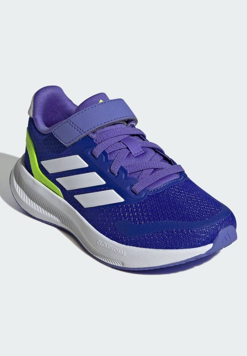 adidas Performance adidas Performance RUNFALCON 5 UNISEX - Neutral running shoes - lucid blue cloud white blue Blitzverkäufe
