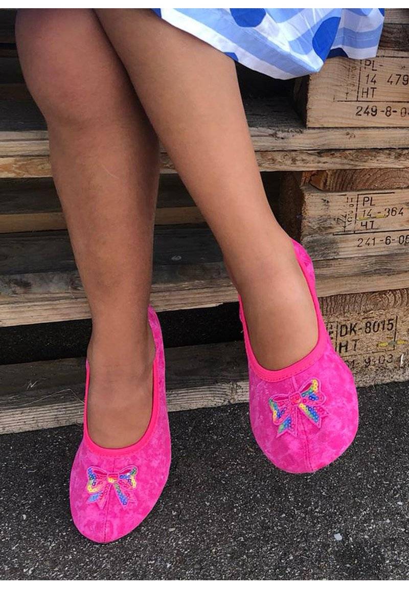 Beck Beck GYMNASTIK SCHLEIFCHEN - Ballet pumps - pink im Angebot