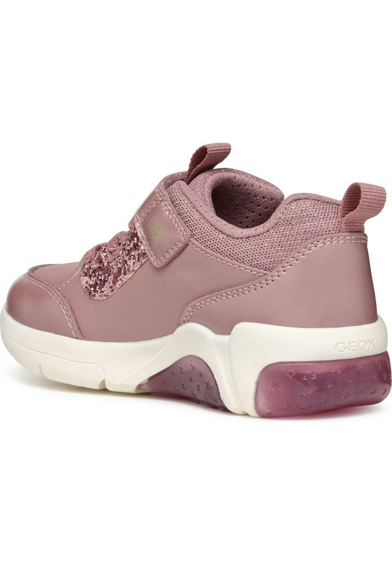 Geox Geox FADINLIGHT LIGHT UP - Baby shoes - old rose Letzte 2 Tage