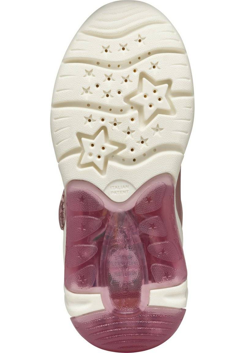 Geox Geox FADINLIGHT LIGHT UP - Baby shoes - old rose Letzte 2 Tage