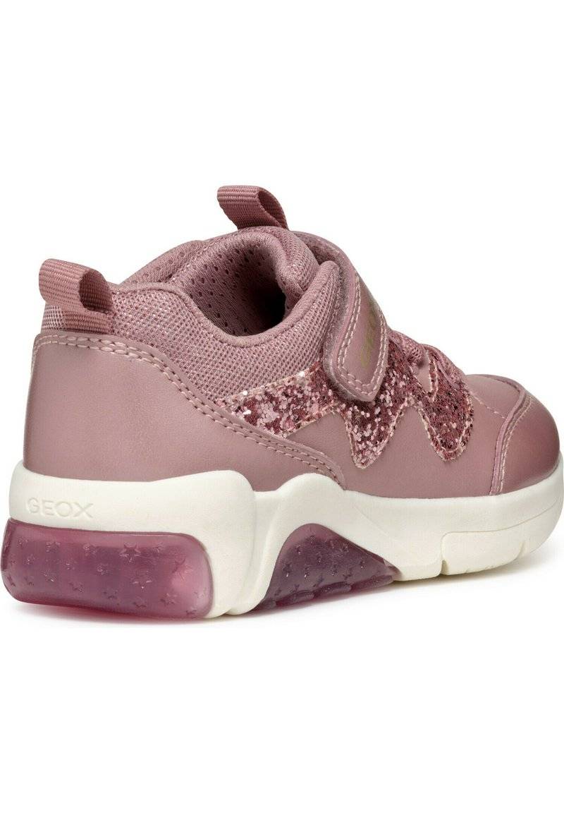 Geox Geox FADINLIGHT LIGHT UP - Baby shoes - old rose Letzte 2 Tage