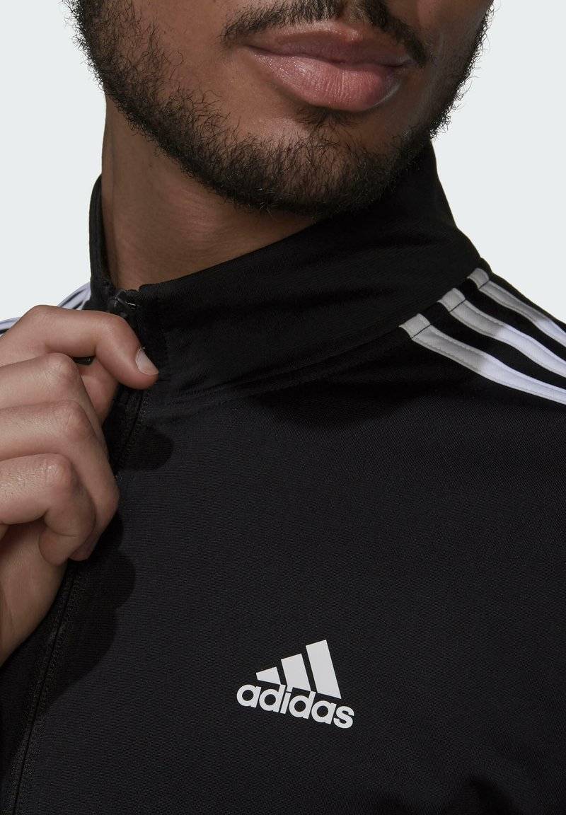adidas Sportswear adidas Sportswear ESSENTIALS WARM-UP REGULAR 3-STRIPES - Training jacket - black Verkauf