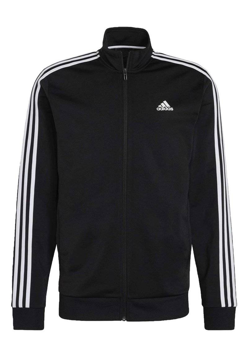 adidas Sportswear adidas Sportswear ESSENTIALS WARM-UP REGULAR 3-STRIPES - Training jacket - black Verkauf
