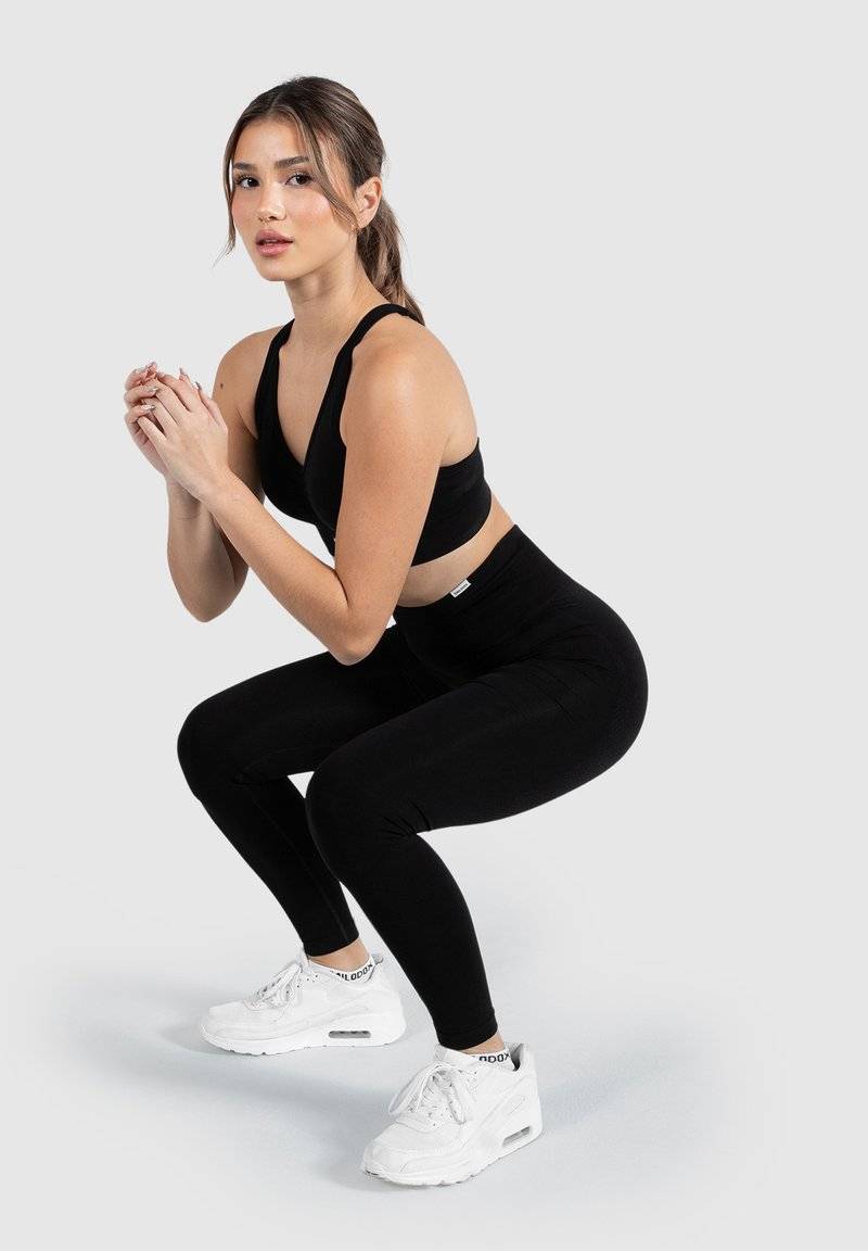 Smilodox Smilodox AMAZE SCRUNCH - Leggings - schwarz Hotsell