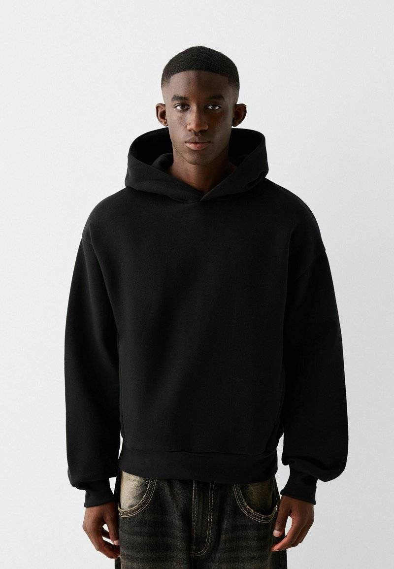 Bershka Bershka Sweatshirt - black denim