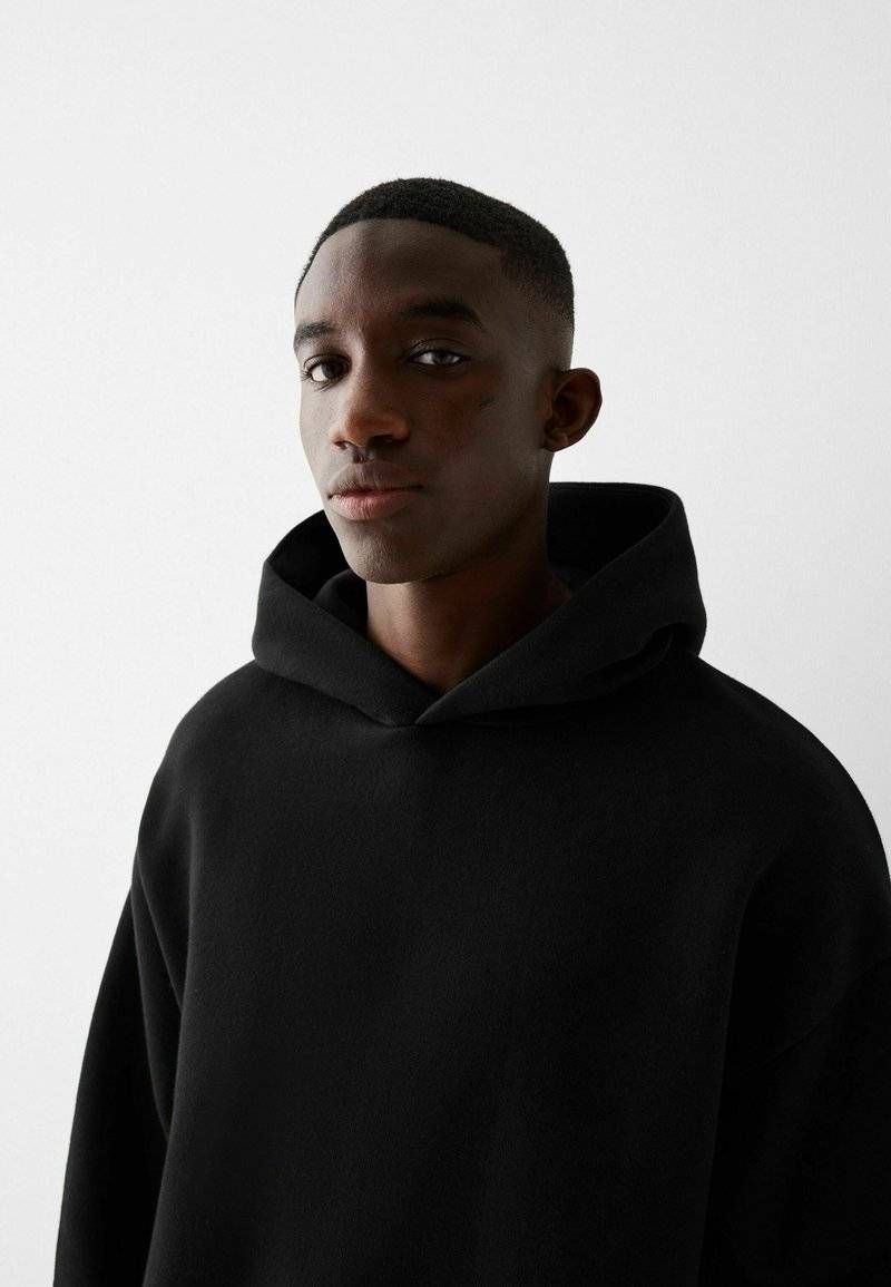 Bershka Bershka Sweatshirt - black denim Hotsell