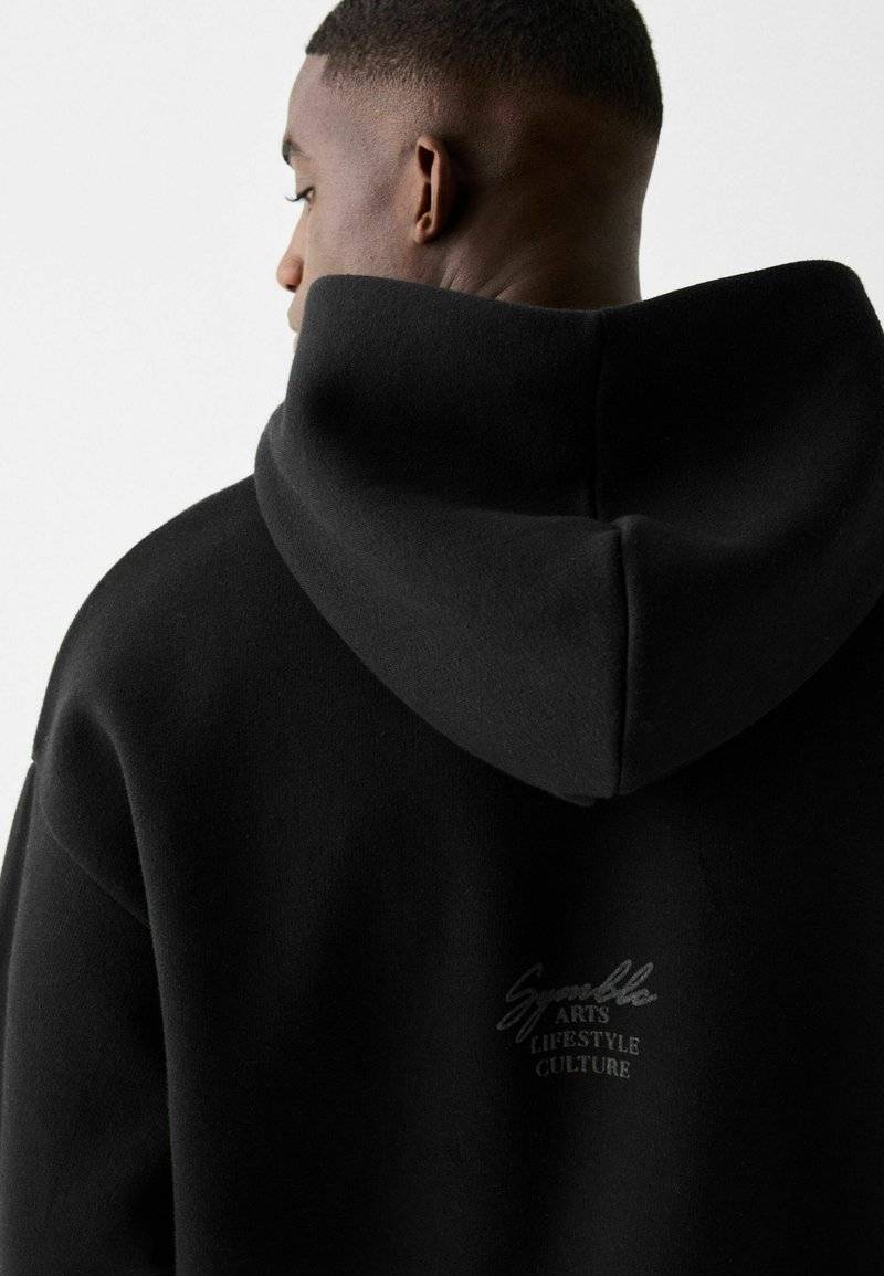 Bershka Bershka Sweatshirt - black denim Hotsell
