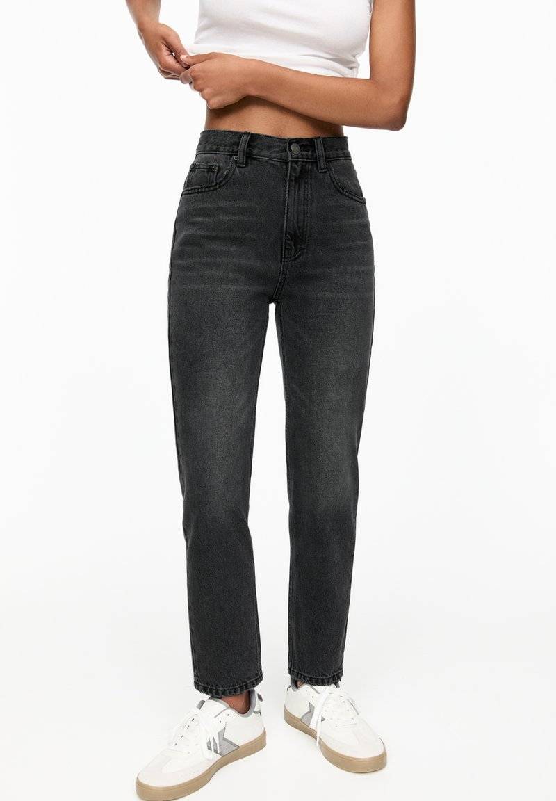 PULL&BEAR PULL&BEAR MOM - Slim fit jeans - dark grey