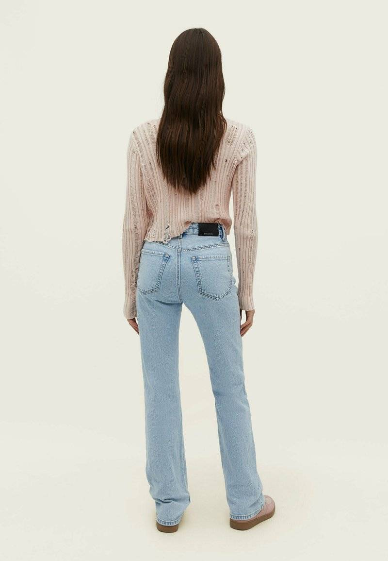 Stradivarius Stradivarius VINTAGE - Straight leg jeans - blue denim Günstiger Verkauf
